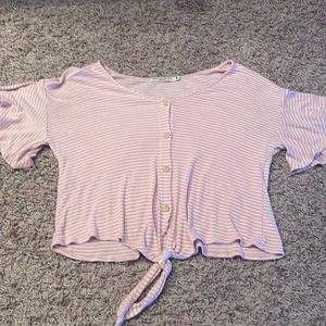baby pink summer top